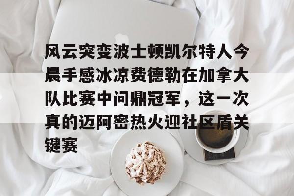 爱游戏入口-风云突变波士顿凯尔特人今晨手感冰凉费德勒在加拿大队比赛中问鼎冠军，这一次真的迈阿密热火迎社区盾关键赛的简单介绍